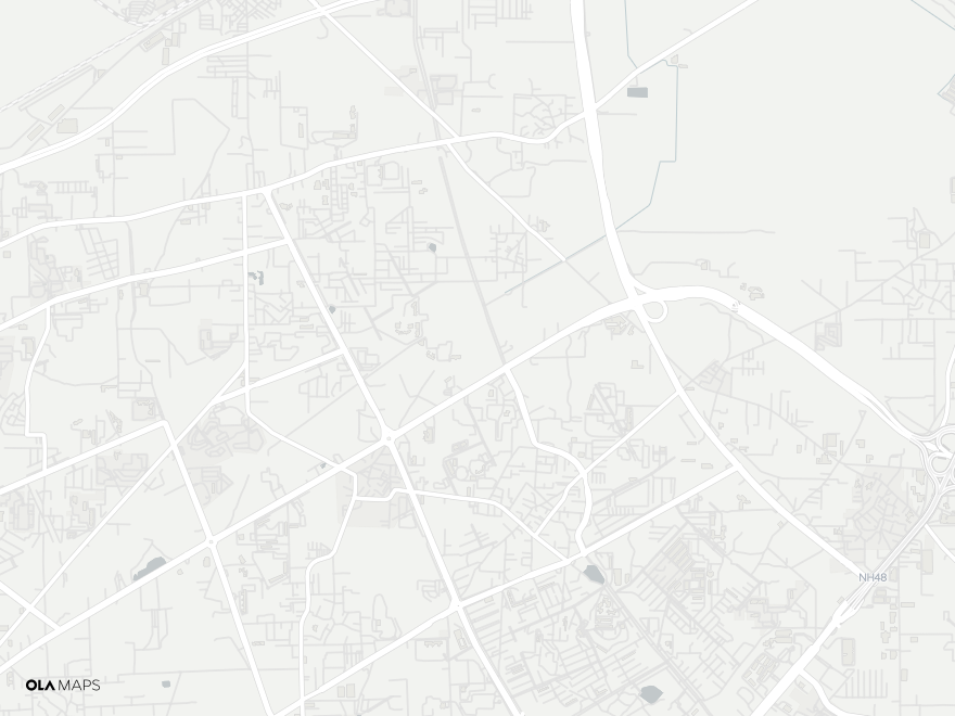 Map of Sector 89, New Gurgaon