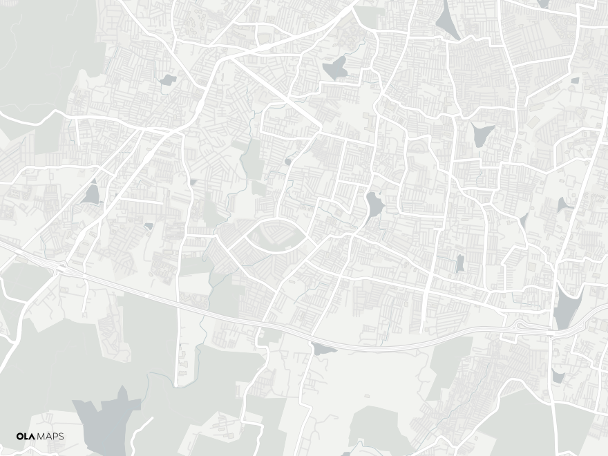 Map of JP Nagar 9th Phase, Anjanapura