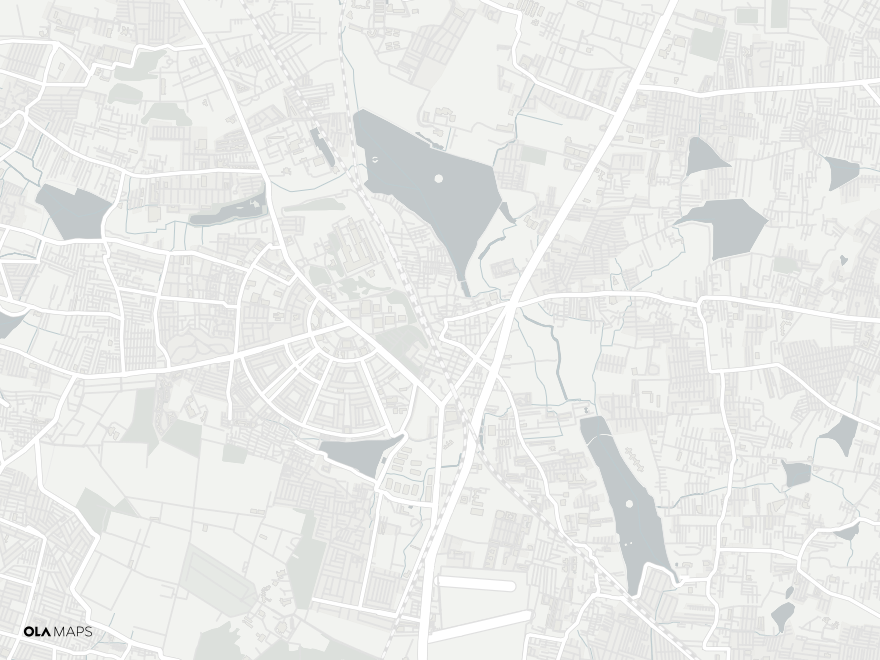 Map of Doddaballapura Main Road