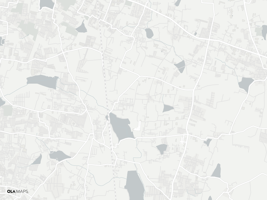 Map of Ittangur, Sarjapur Road
