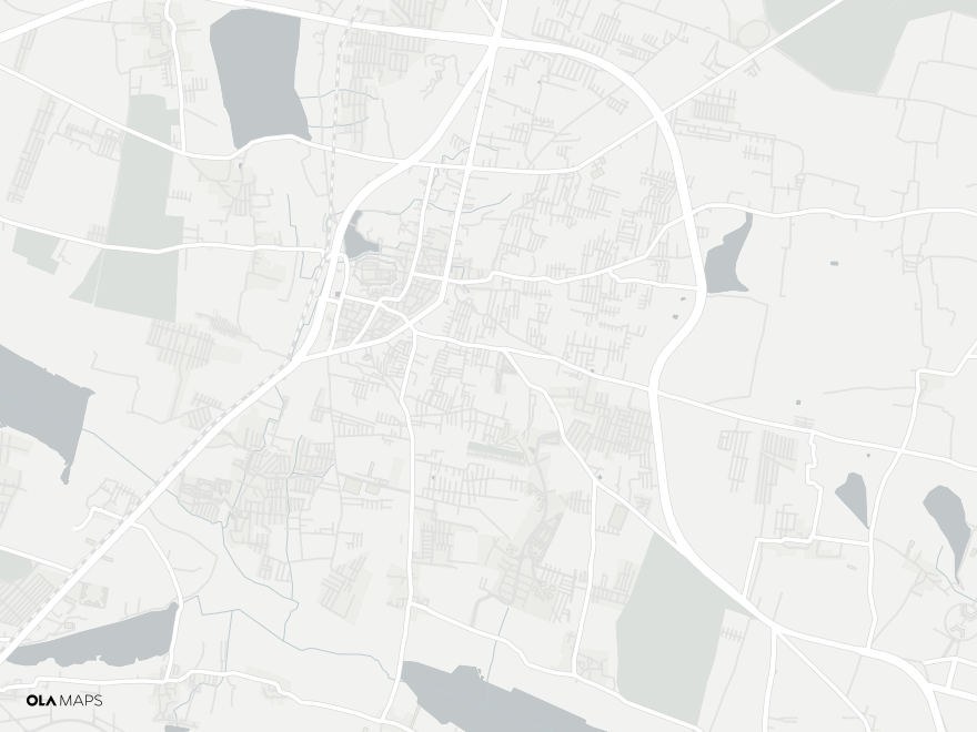 Map of Devanahalli, North Bengaluru