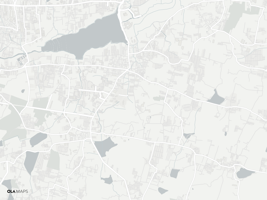 Map of Whitefield–Varthur