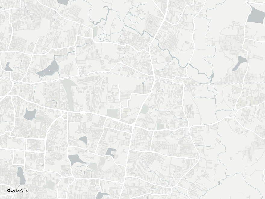 Map of Kannamangala, Whitefield