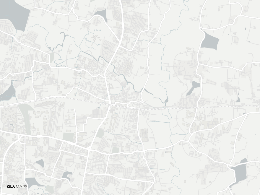 Map of Hadosiddapura, Sarjapur Road