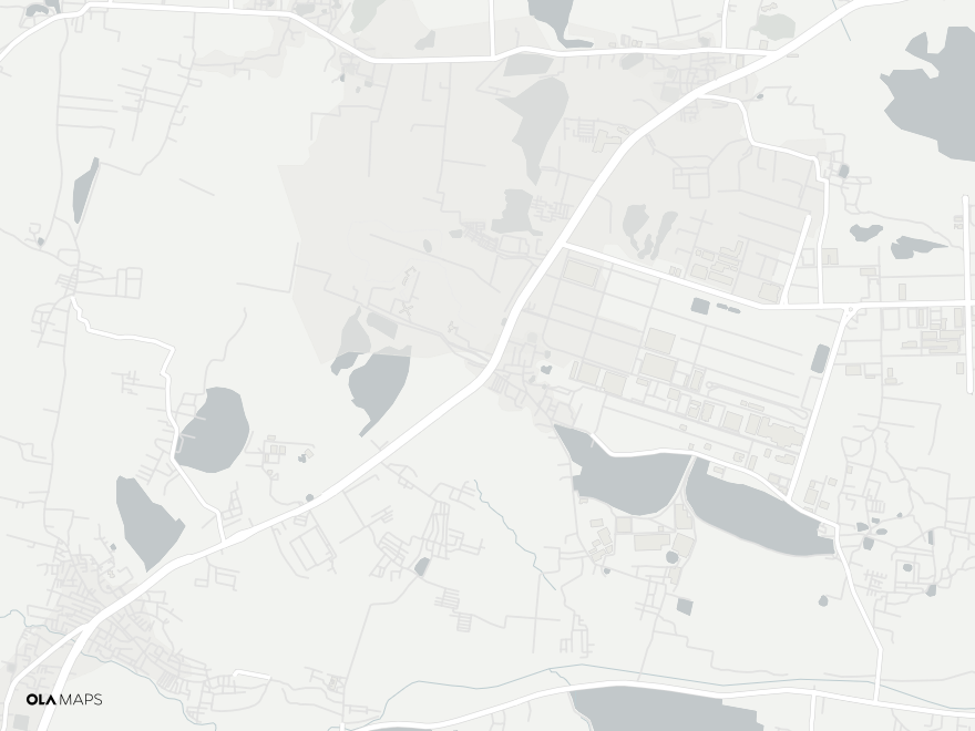 Map of Sriperumbudur