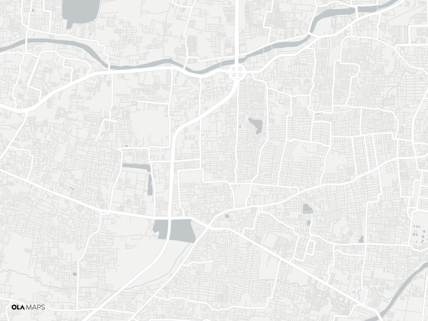 Map of Porur